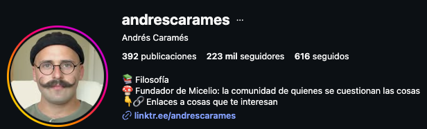 Perfil de Andrés Caramés