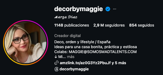 Perfil de Margarita Díaz