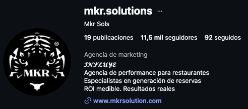 Perfil de MKR Solutions